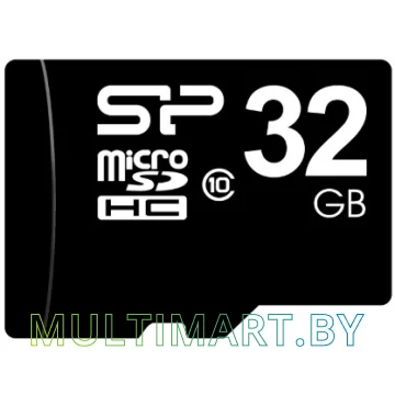 Карта памяти Silicon-Power microSDHC (Class 10) 32GB + адаптер (SP032GBSTH010V10-SP)